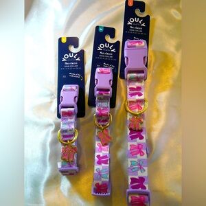 Youly the classic Bows Dog Collar YOU CHOOSE THE SIZE